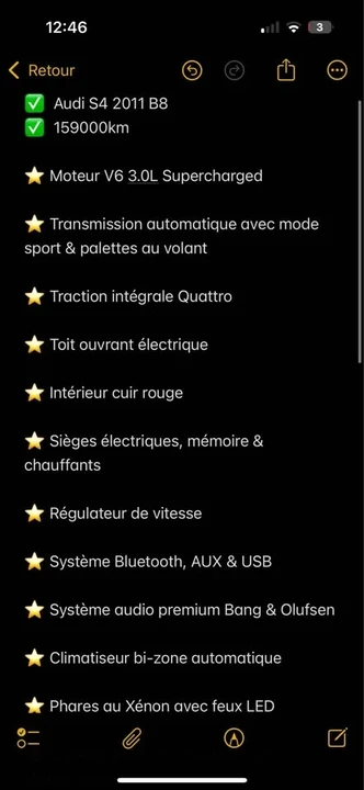 2011 Audi B8 S4 - Image 8 of 10