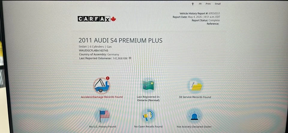 2011 Audi B8 S4 - Image 15 of 17