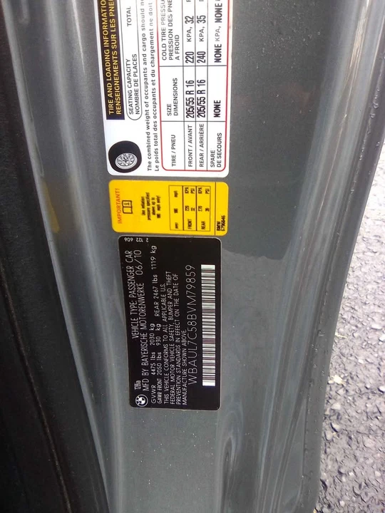 2011 BMW E81/E82/E88 1 Series - Image 11 of 13