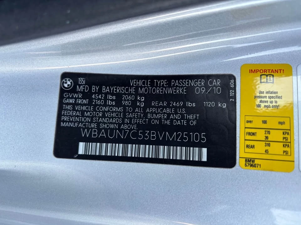 2011 BMW E82 135i & 135is - Image 19 of 19
