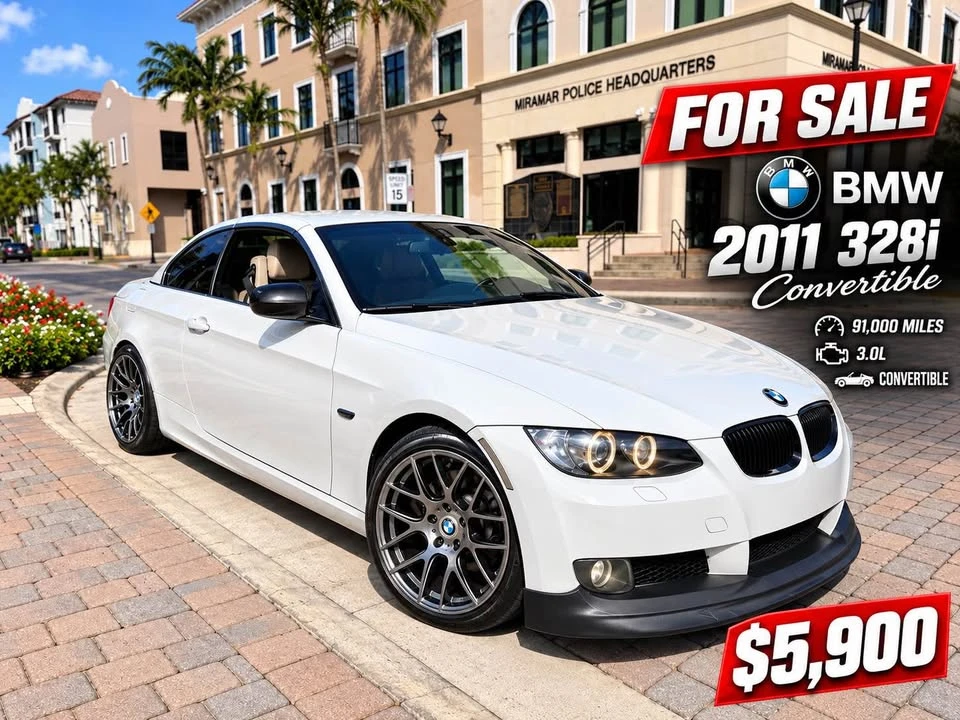 2011 BMW E93 3 Series Convertible - Image 5 of 8