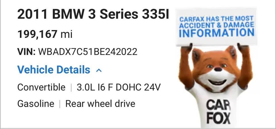 2011 BMW E93 335i Convertible - Image 20 of 20