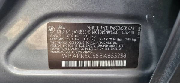 2011 BMW E90 3 Series Sedan - Image 14 of 21