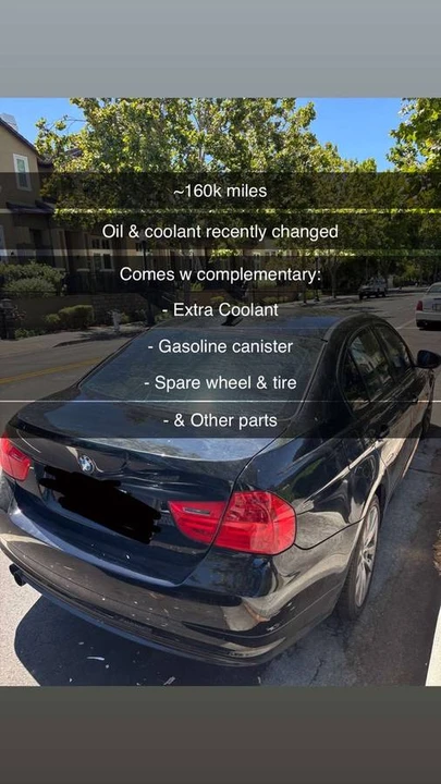 2011 BMW E90 3 Series Sedan - Image 3 of 3