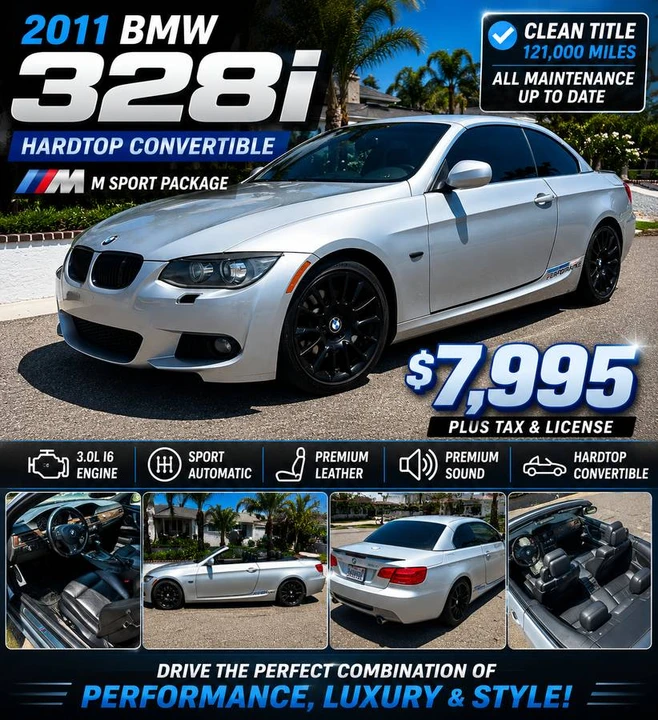 2011 BMW E93 3 Series Convertible - Image 4 of 21
