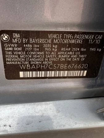 2011 BMW E90 3 Series Sedan - Image 8 of 11