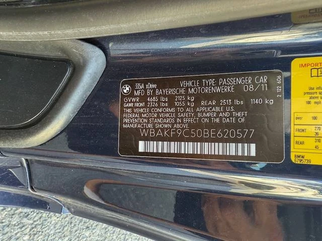 2011 BMW E90 335i Sedan - Image 14 of 15