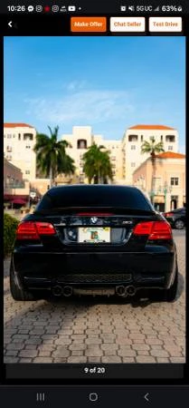 2011 BMW E93 M3 Convertible - Image 9 of 16