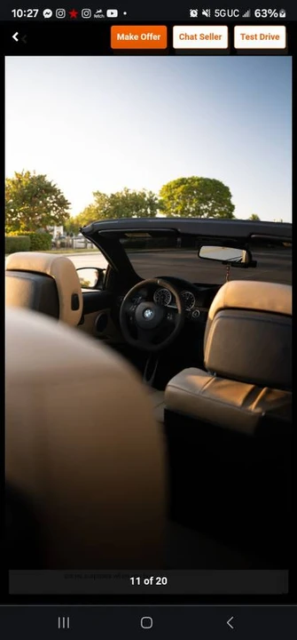 2011 BMW E93 M3 Convertible - Image 15 of 16