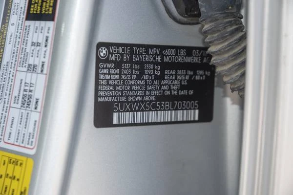 2011 BMW F25 X3 - Image 21 of 21