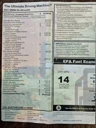 2011 BMW E70 X5 4.8i & xDrive50i - Image 14 of 15