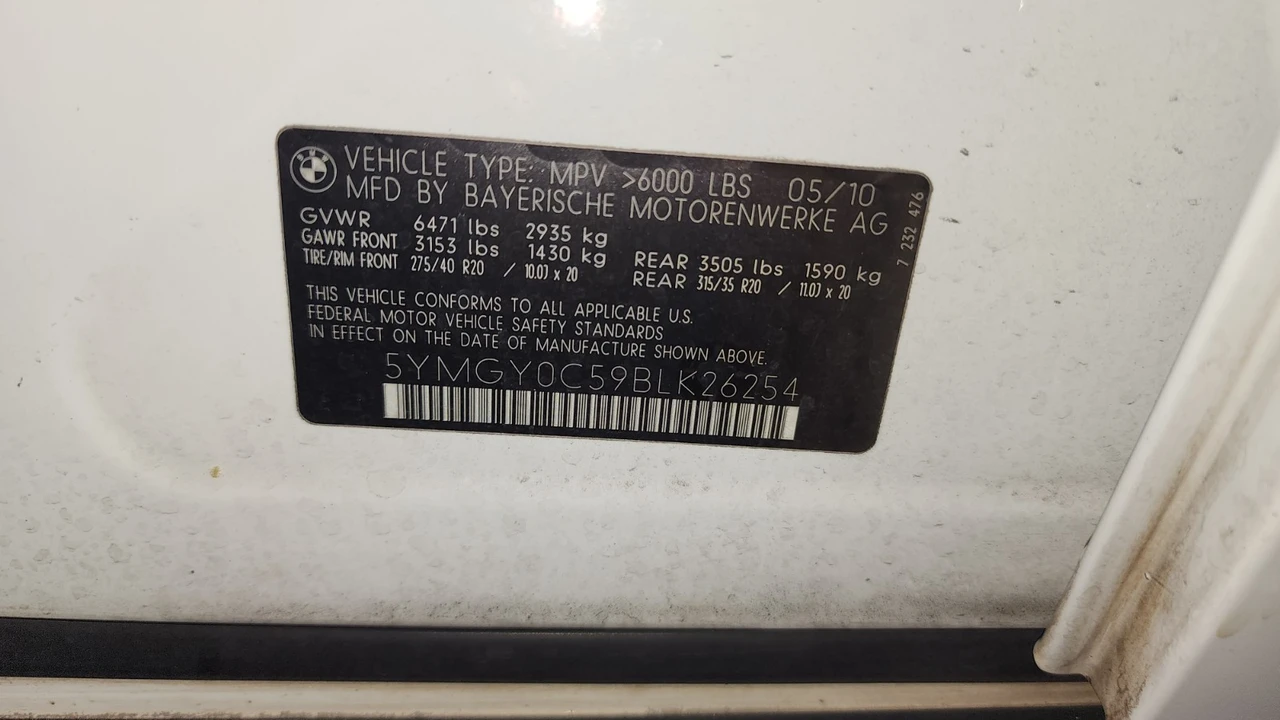 2011 BMW E70 X5 M - Image 16 of 18