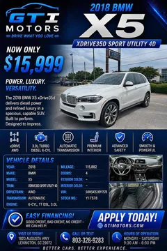 2011 BMW X5 xDrive35d Sport Utility 4D