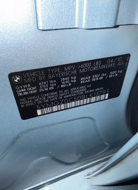 2011 BMW E71 X6 M - Image 16 of 16