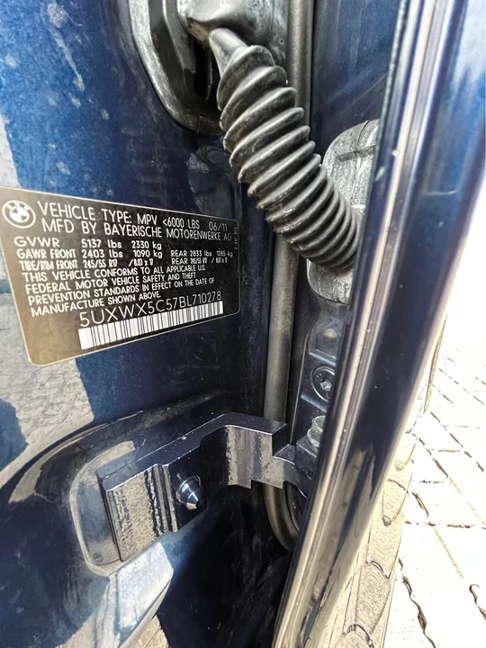2011 BMW F25 X3 - Image 15 of 15