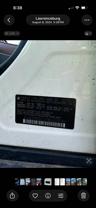 2011 BMW E70 X5 - Image 4 of 4