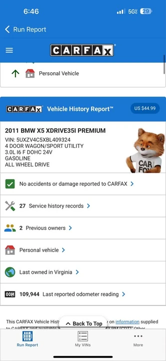 2011 BMW E70 X5 - Image 9 of 10