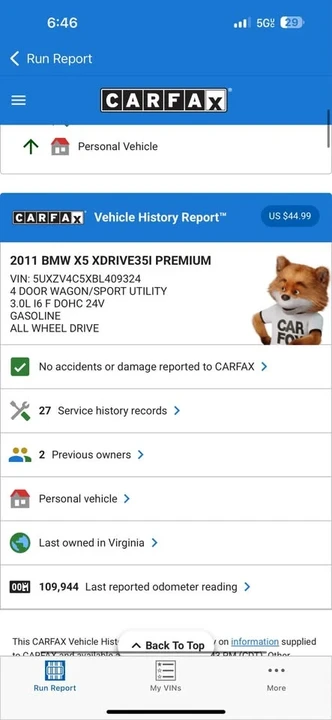 2011 BMW E70 X5 - Image 10 of 11