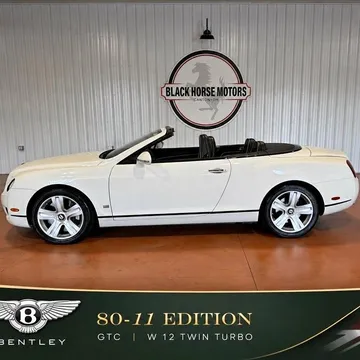 2011 Bentley Continental GTC 80-11 Edition