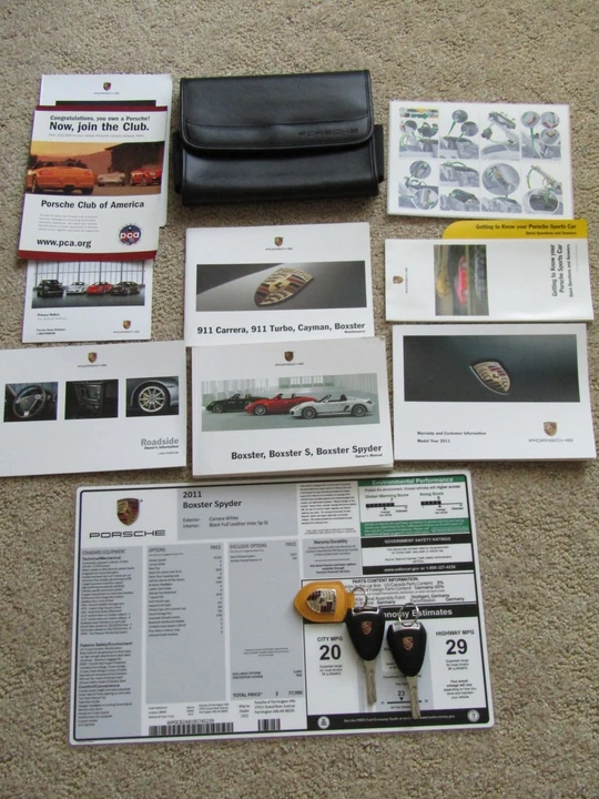 2011 Porsche 987 Boxster Spyder - Image 19 of 20