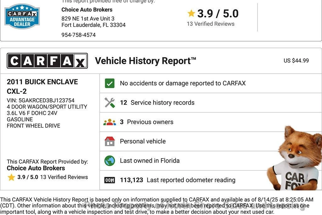 2011 Buick Enclave - Image 2 of 12