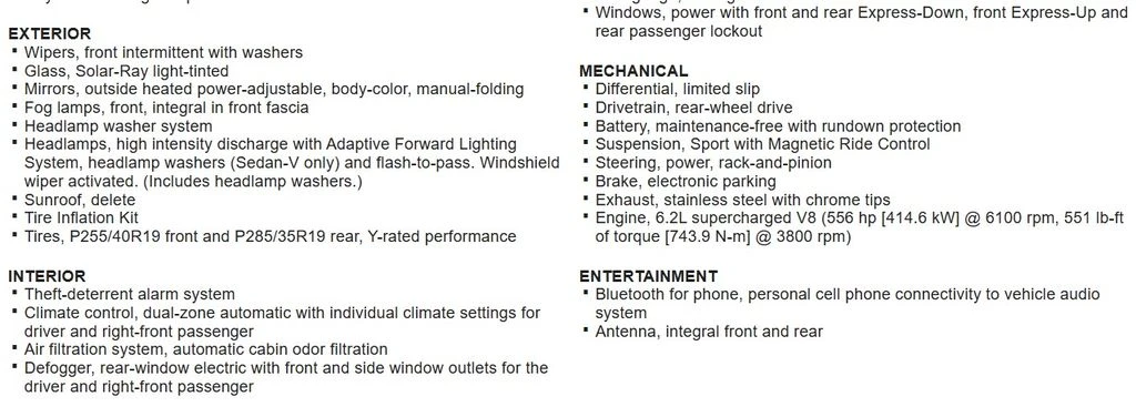 2011 Cadillac CTS-V 2nd Gen - Image 17 of 31