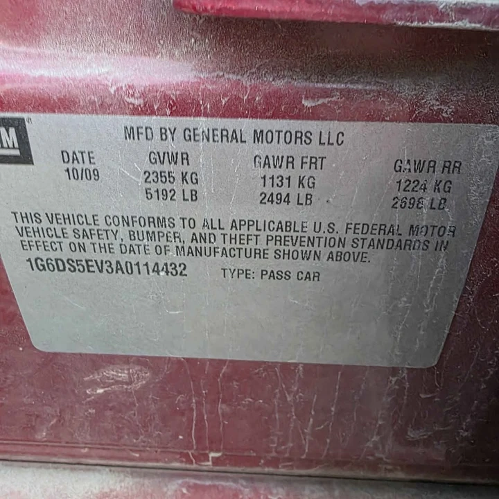 2011 Cadillac CTS - Image 10 of 10