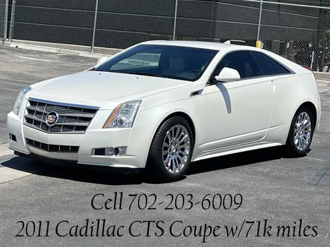 2011 Cadillac CTS Performance Collection Coupe