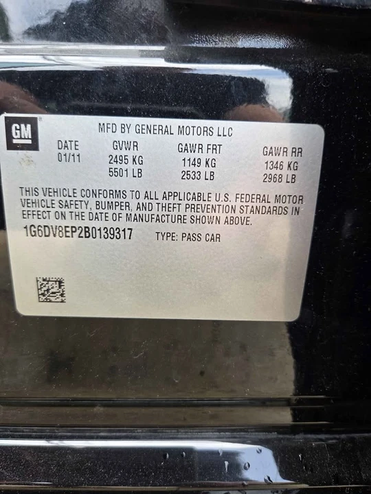 2011 Cadillac CTS-V 2nd Gen - Image 11 of 12