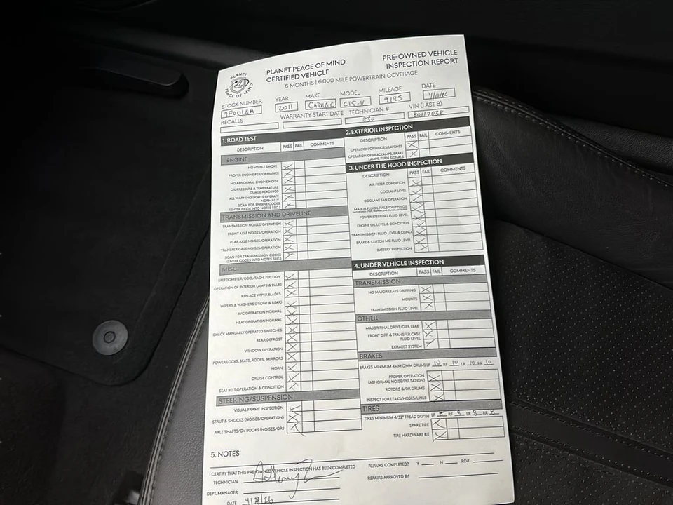 2011 Cadillac CTS-V 2nd Gen - Image 28 of 28
