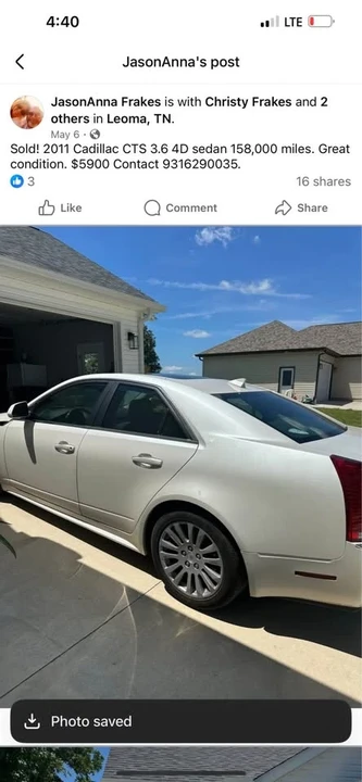 2011 Cadillac CTS 2nd Gen - Image 10 of 10