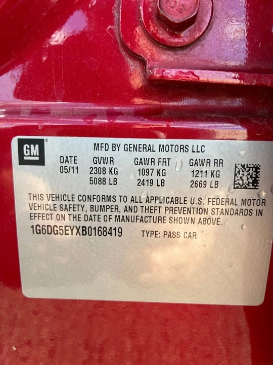 2011 Cadillac CTS 2nd Gen - Image 17 of 17