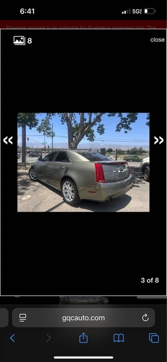 2011 Cadillac CTS 2nd Gen - Image 2 of 6