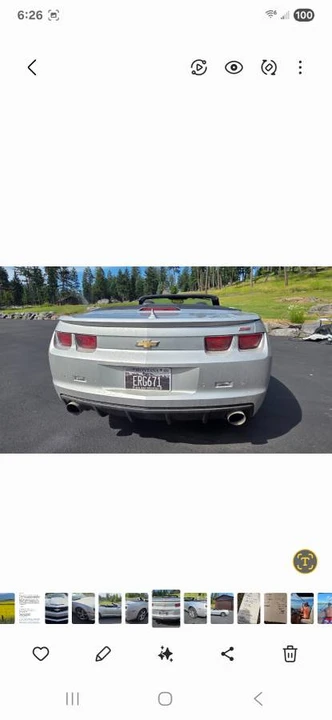 2011 Chevrolet Camaro SS 5th Gen - Image 8 of 15