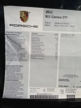 2011 Porsche 911 Carrera GTS PDK