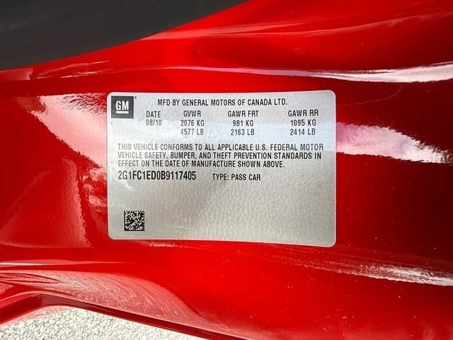 2011 Chevrolet Camaro 5th Gen - Image 25 of 25