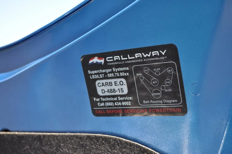 2011 Chevrolet Corvette Callaway - Image 7 of 7
