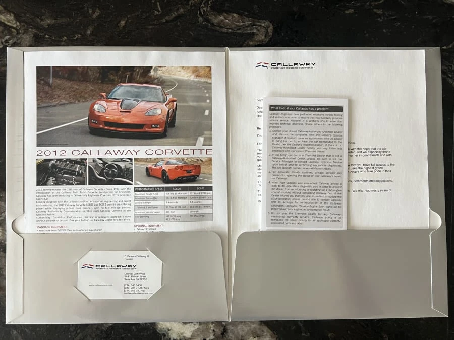 2011 Chevrolet Corvette Callaway - Image 18 of 23