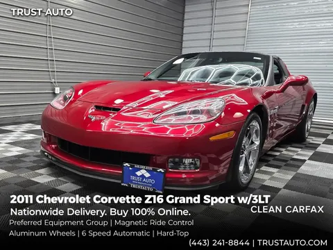 2011 Chevrolet Corvette Z16 Grand Sport 3LT Hard-Top Coupe