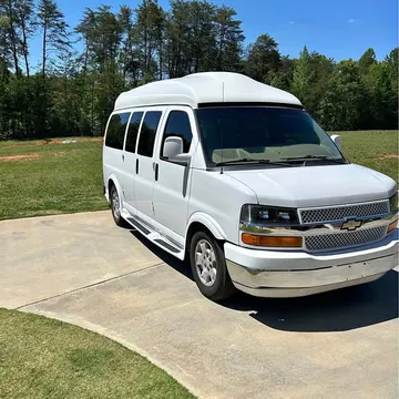 2011 Chevrolet Express 1500 Passenger LT Van 3D