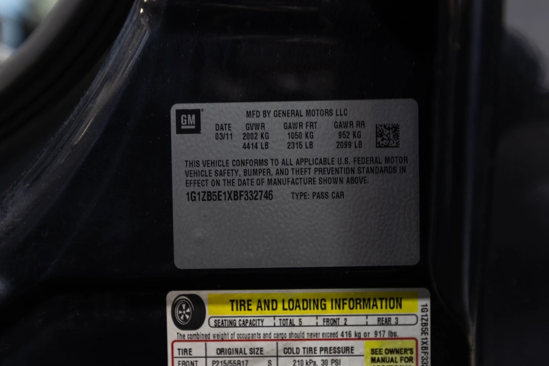 2011 Chevrolet Malibu - Image 18 of 21