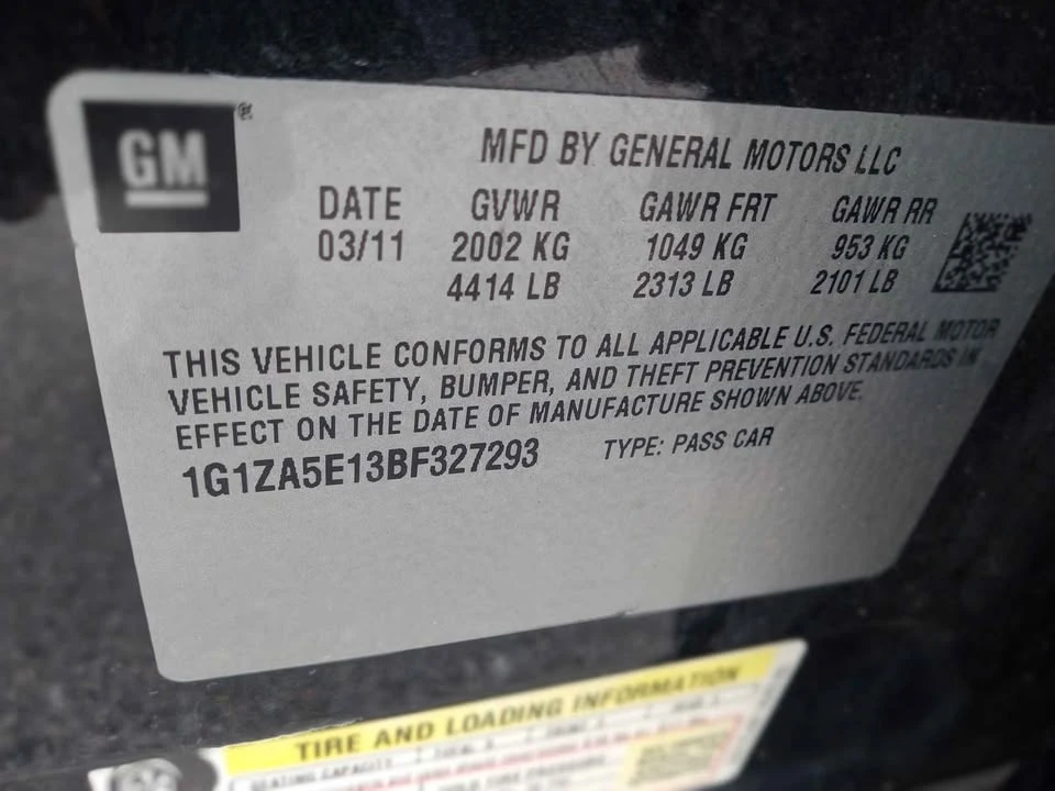 2011 Chevrolet Malibu - Image 9 of 20