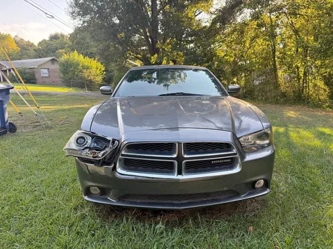 2011 Dodge Charger Red Leather
