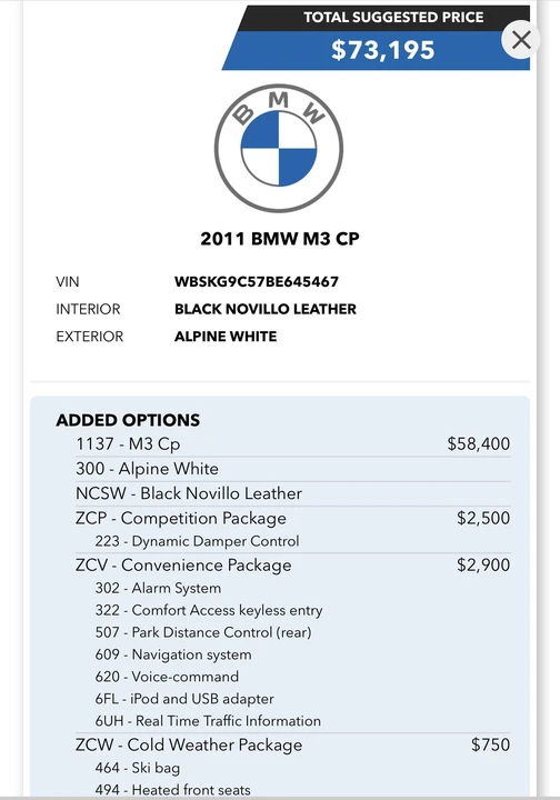 2011 BMW E92 M3 Coupe - Image 17 of 19