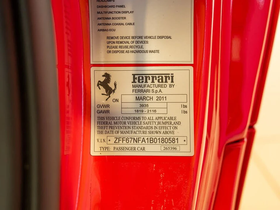 2011 Ferrari 458 Italia - Image 23 of 24