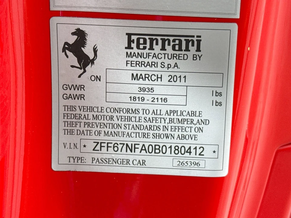 2011 Ferrari 458 Italia - Image 27 of 28