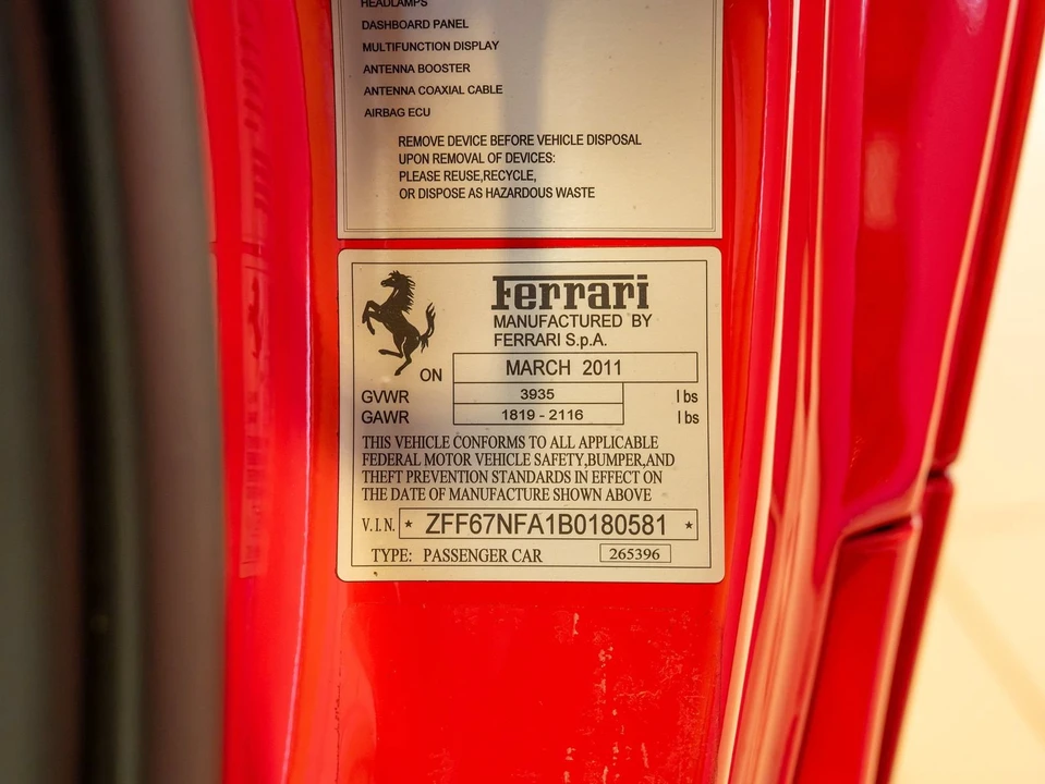 2011 Ferrari 458 Italia - Image 23 of 24