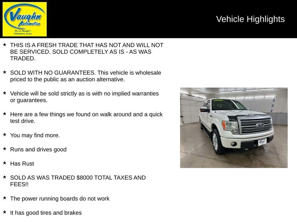 2011 Ford F-150 12th Gen - Image 2 of 12
