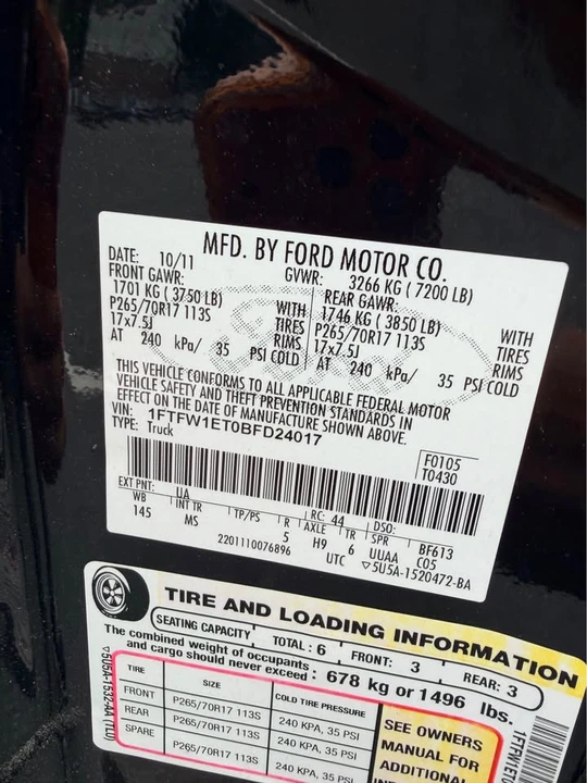 2011 Ford F-150 12th Gen - Image 20 of 20