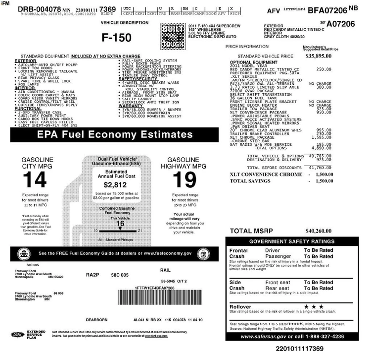 2011 Ford F-150 12th Gen - Image 4 of 12
